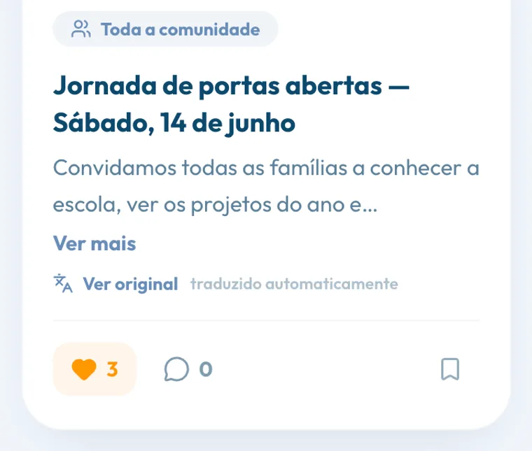Pantalla de Traducción
